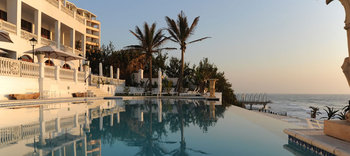The Oyster Box Hotel in Umhlanga Rocks