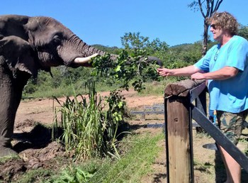 Mo Rocca Kruger in Marloth Park